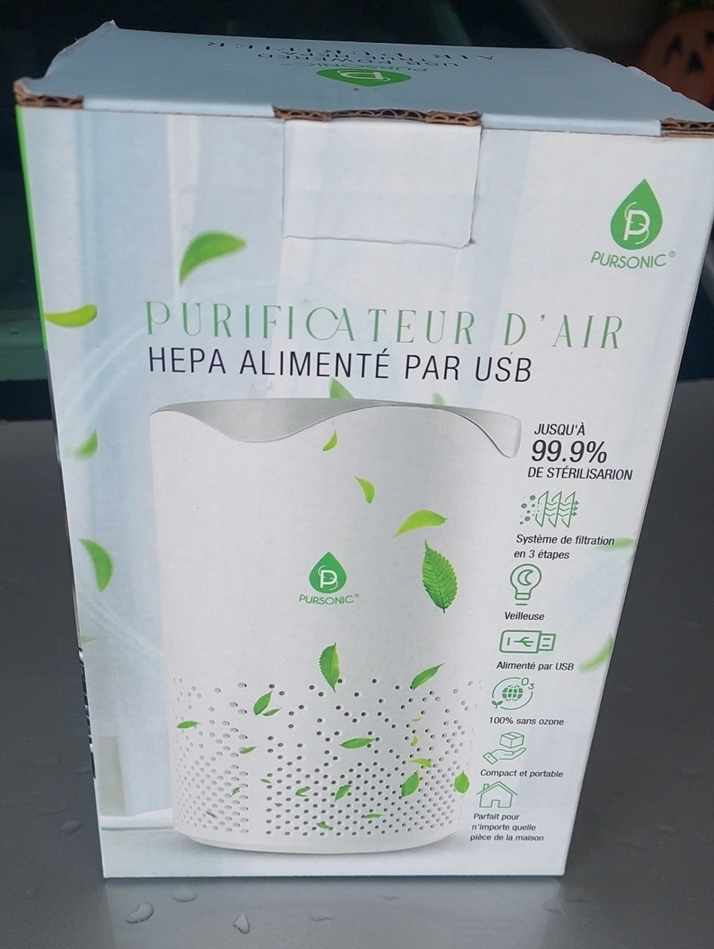 USB HEPA Air Purifier - Compact